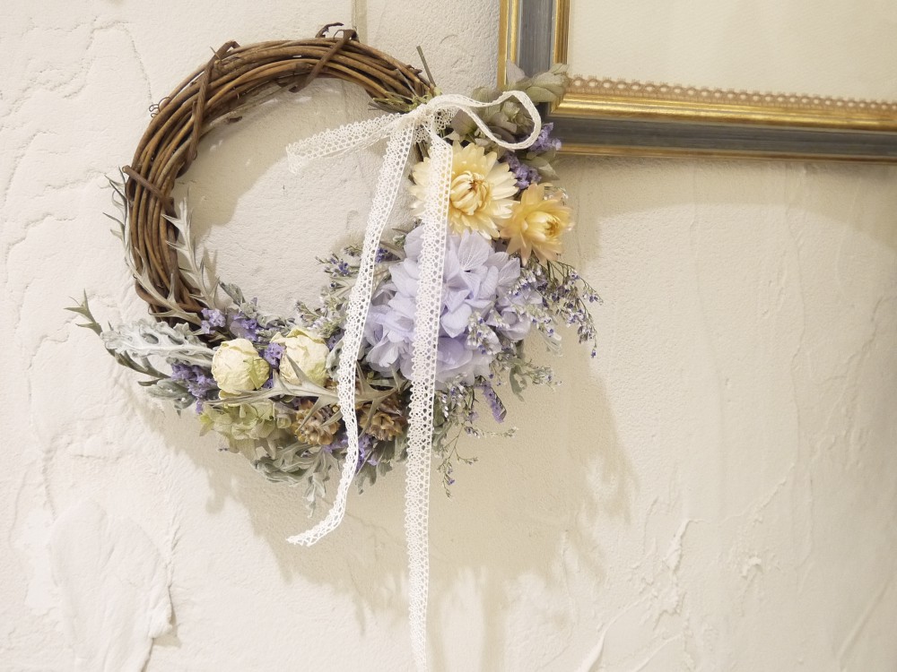 ⚫️プリザーブドウエルカム グリーンリース⚫️ cocohanaflower